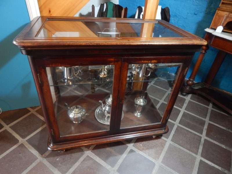 Antique Mahogany Display Cabinet Hugh Doyle Antiques And
